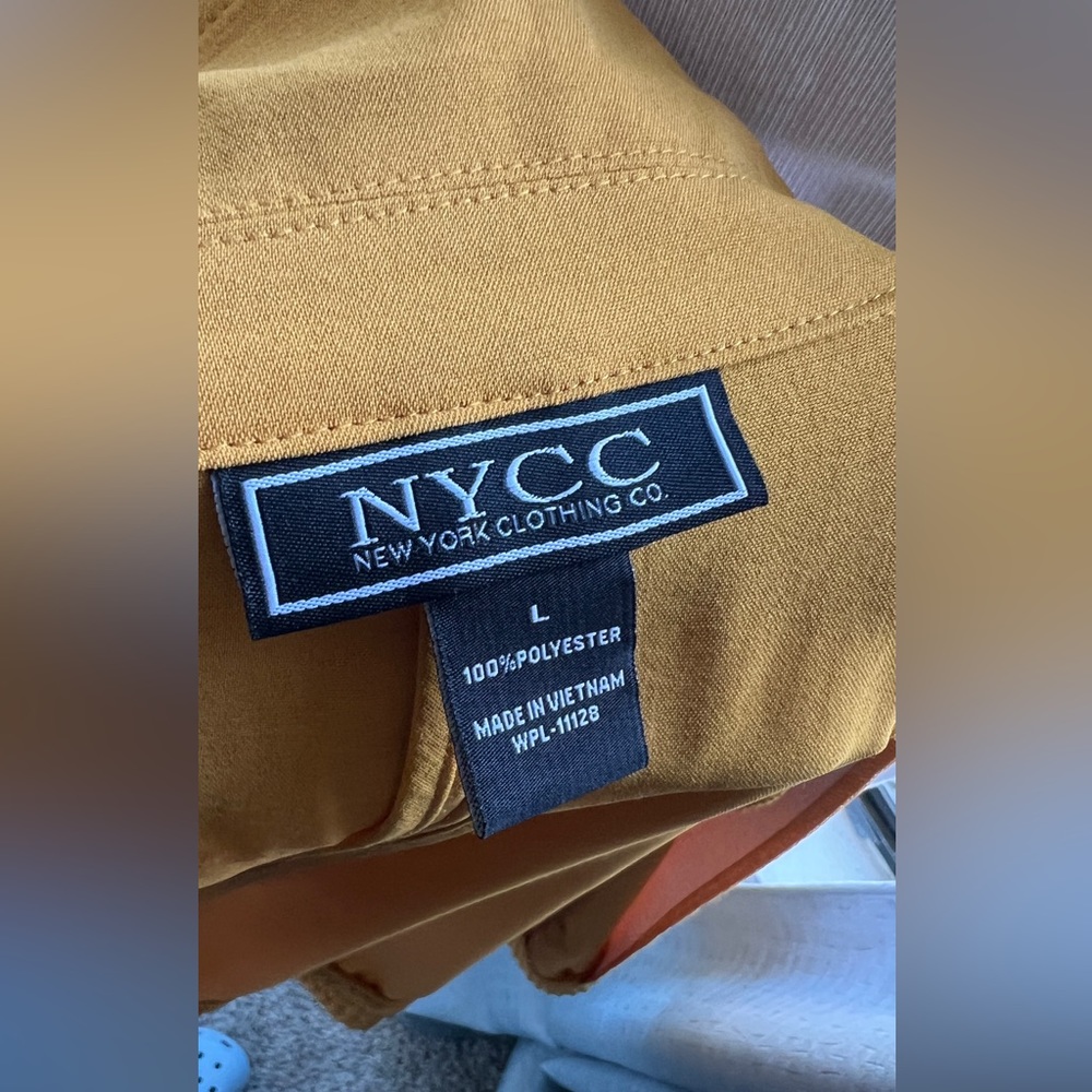 Mustard colored Light weight jacket
